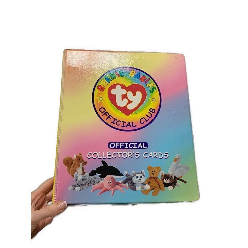 Beanie Babies Collectors Cards & Binder Lot 146